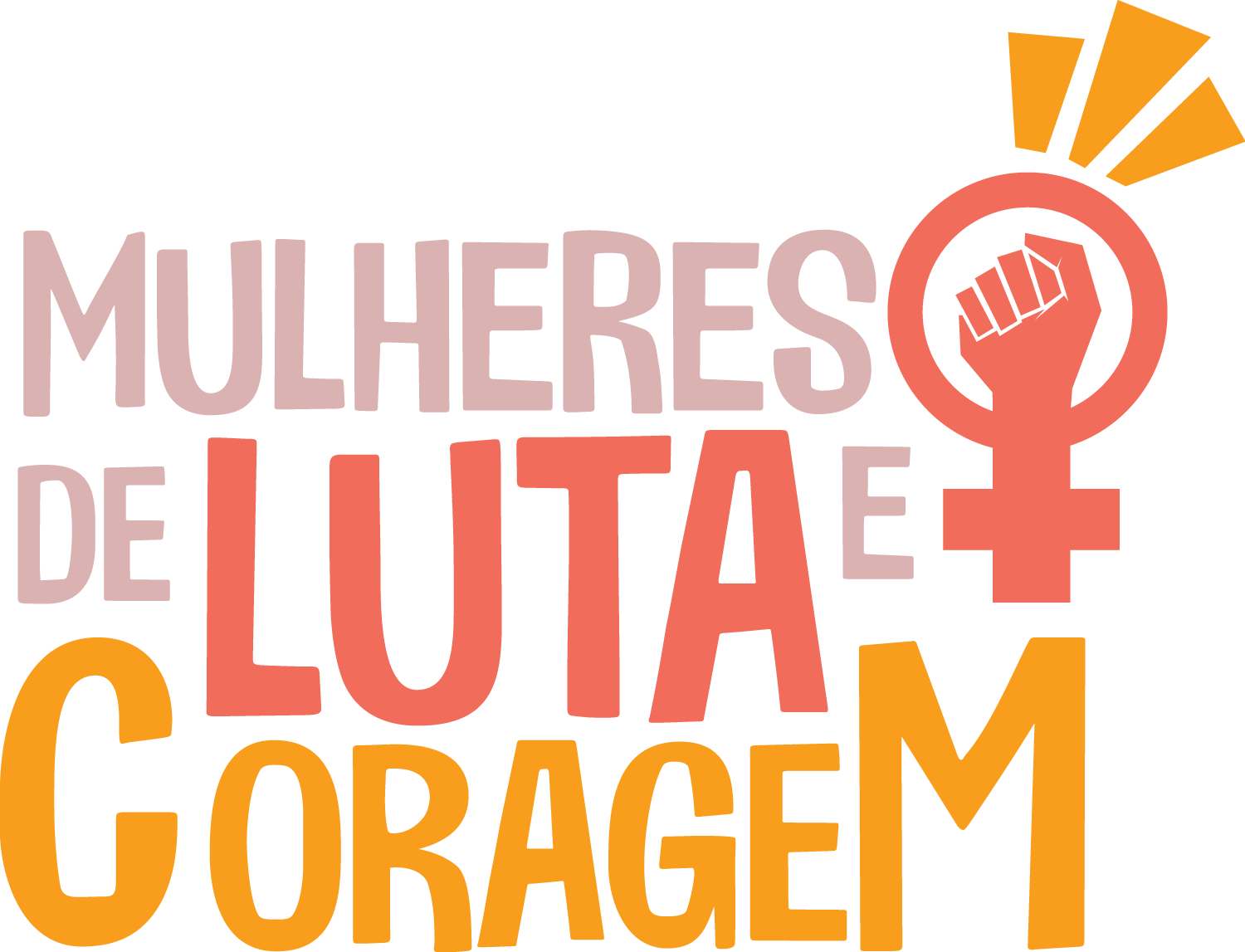 Logo Mulheres de Luta e Coragem